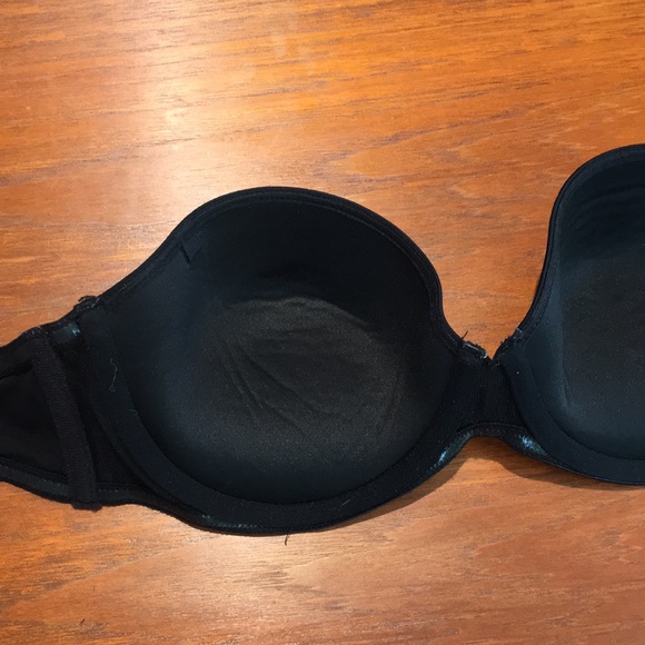 Calvin Klein black bra strapless size 32 d - Picture 6 of 9
